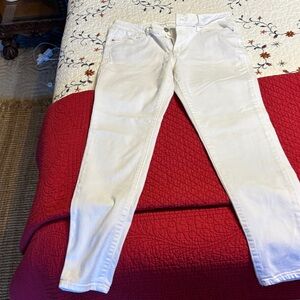 Old Navy Women's white rockstar jeans